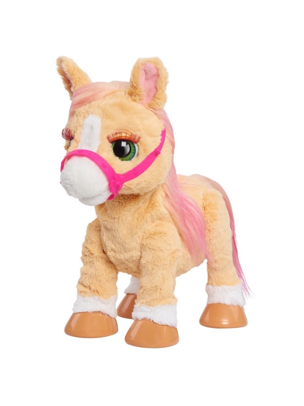 FurReal Cinnamon My Stylin Pink Pony Toy Interactive Talking Horse Tested Works